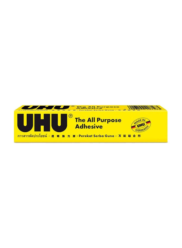 UHU All Purpose Adhesive Set, 20ml, 6 Pieces, Yellow/Black