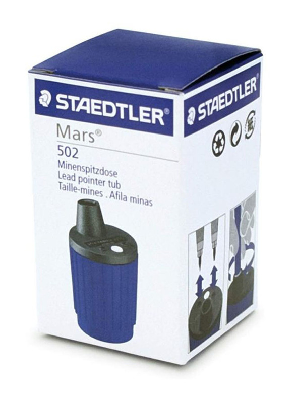 Staedtler Mars 502 Technico Lead Sharpener, Blue/Black