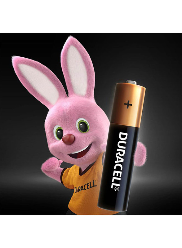 Duracell AAA Alkaline Battery, 8 Pieces, Multicolour