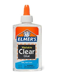 Elmer's Washable Glue, 225ml, Clear