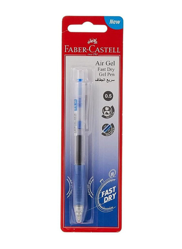 

Faber-Castell Fast Dry Air Gel Pen, Blue