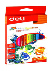 Deli Colour Pencil Set, 12 Pieces, Multicolour