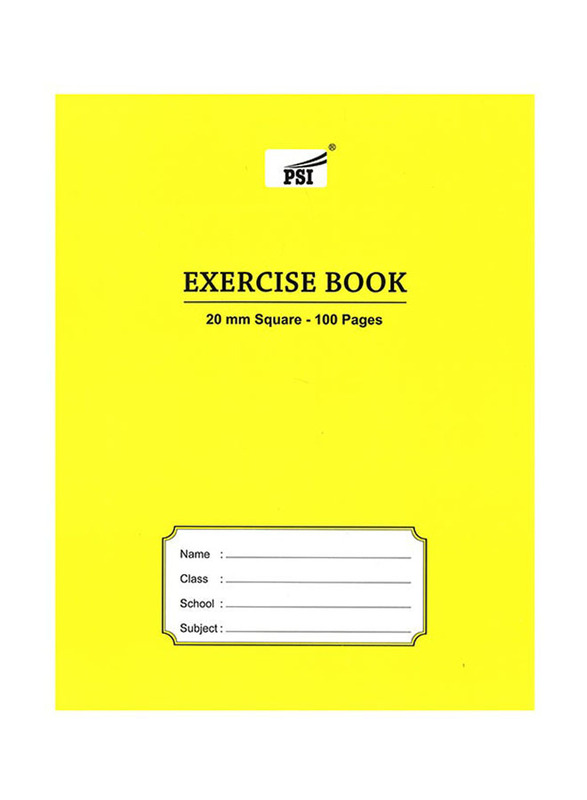 PSI Squared Exercise Book, 100 Pages