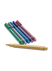 Staedtler 6-Piece Metallic Marker, Multicolour