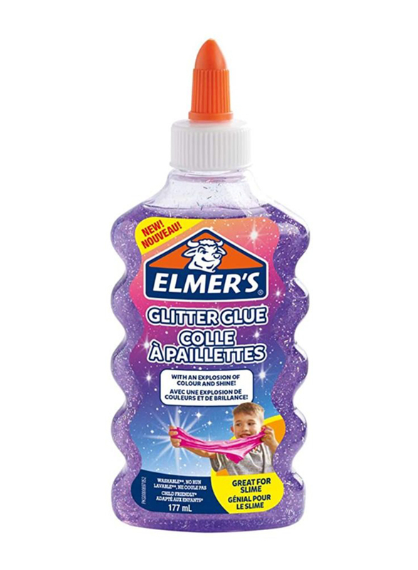 

Elmer's Glitter Glue, 177ml, Purple