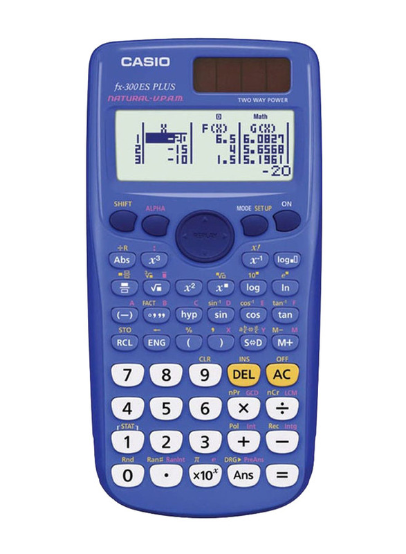 Casio Scientific Calculator, Blue