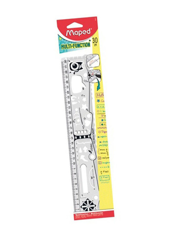 Maped Ruler Geonotes, Grey
