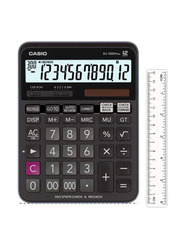 Casio Basic Calculator, DJ120D Plus, Black/Grey