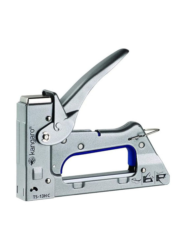 

Kangaro Heavy Duty Gun Tacker Stapler, Grey