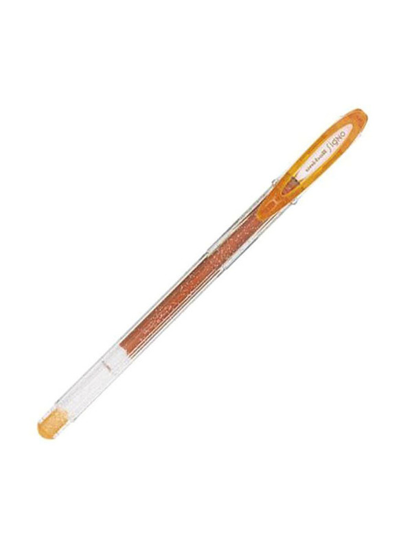 Uniball Signo Needle Rollerball Pen, 1.0mm, Orange