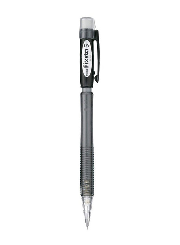 Pentel 12-Piece Fiesta Mechanical Pencil, Grey
