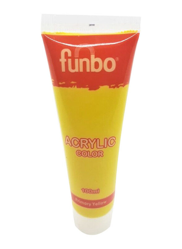 Funbo Acrylic Color, Primary Yellow