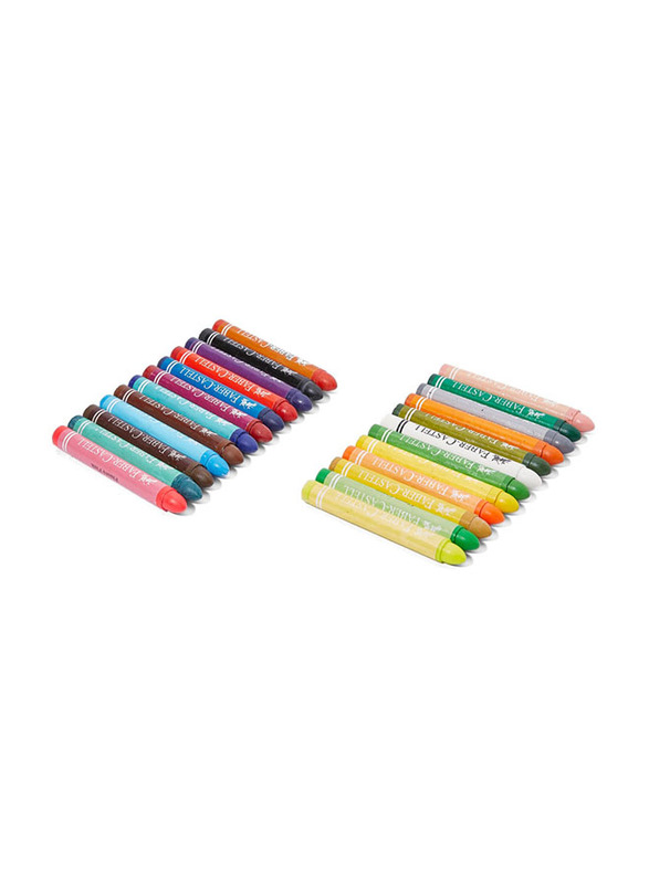 Faber-Castell Jumbo Wax Crayons, Multicolour