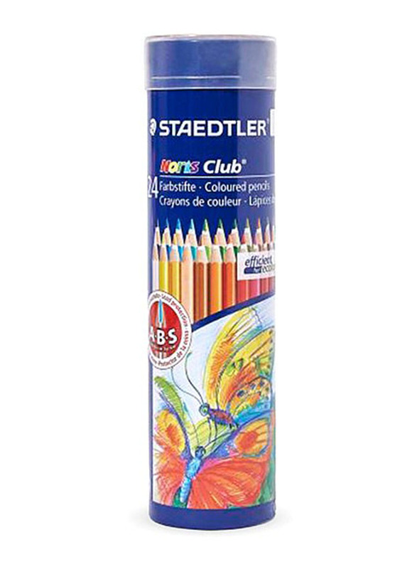 Staedtler Noris Club Colored Pencil Set, 24 Pieces, Multicolour
