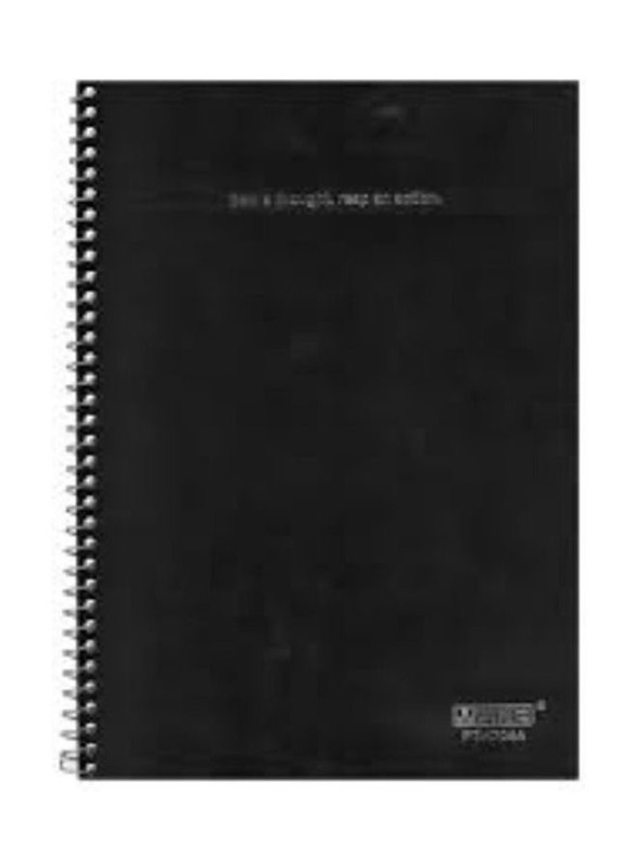 Partner Single Line Notebook, 100 Pages, A4 Size, Black