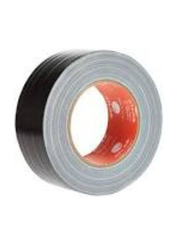 Atlas 50 x 25mm Cloth Tape, Black