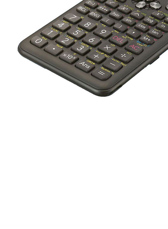 Casio Ms Series Dot Matrix Display Scientific Calculator, Black