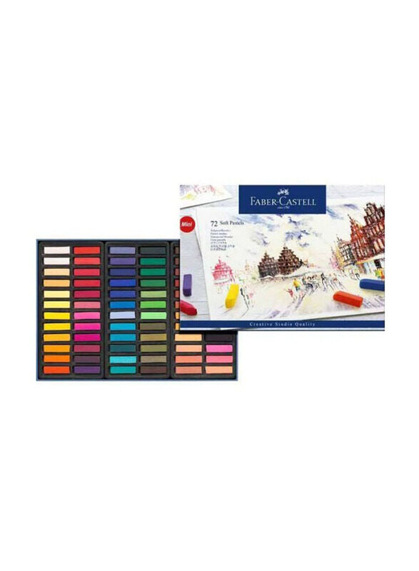 

Faber-Castell Soft Pastel Stick Set, 72 Pieces, Multicolour