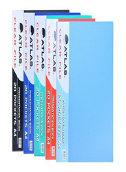 Atlas 20 Pockets Book A4 Presentation File, Multicolour