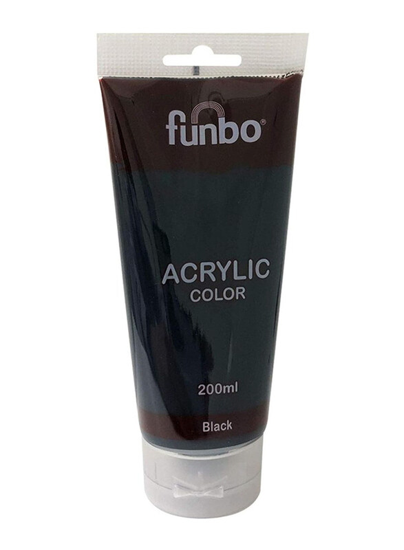 

Funbo Acrylic Tube, 200ml, 51 Black