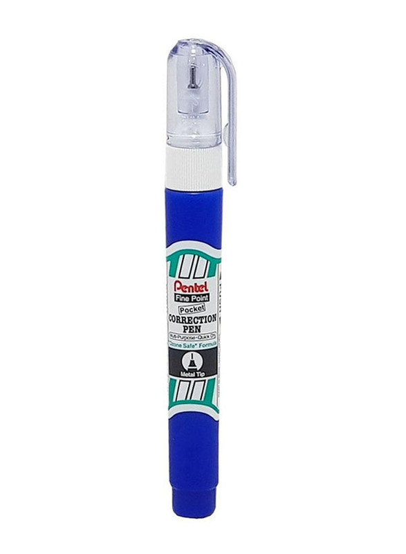 Pentel Correction Fluid Pen, White