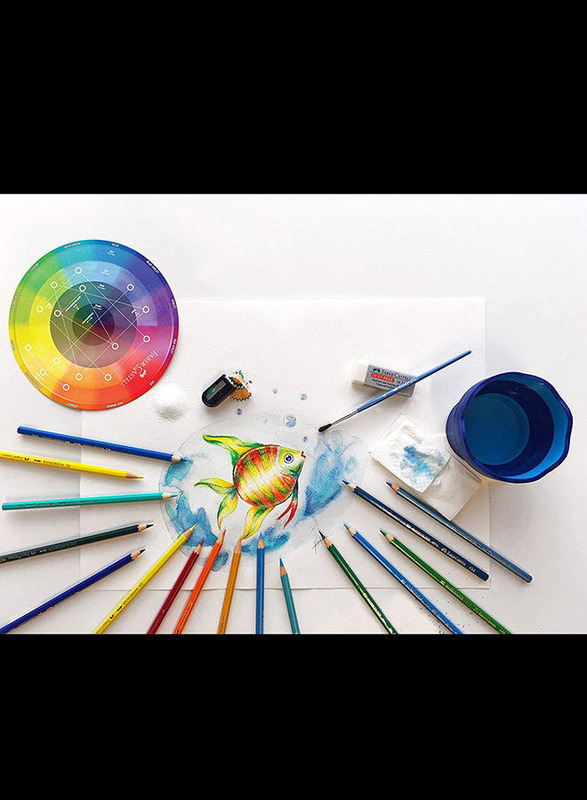 Faber-Castell Water Color Pencil Set, 36 Pieces, Multicolour
