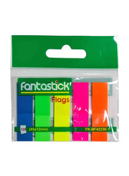 Fantastick Film Index Flag, 125 Sheets, 45 x 12mm, Multicolour