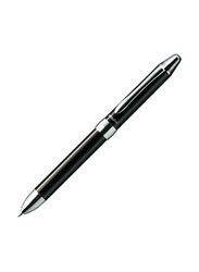 Pentel Multi Function Fine BallPoint Pen Vicuna EX With Mechanical Pencil, Black/Silver