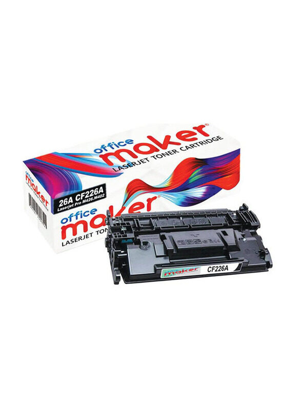 

HP Office Maker 26A CF226A Black Laserjet Toner Cartridge