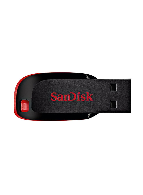 SanDisk 32GB Cruzer Blade Micro USB 2.0 Flash Drive, SDCZ50-032G-B35, Black