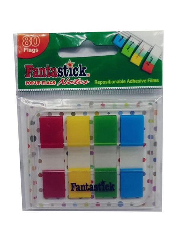 

Fantastick Pop Up Flags 45x12mm, 80 Flags, Multicolour