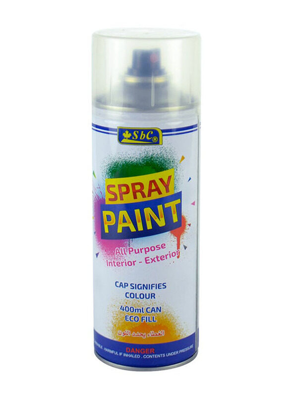 

Sbc All Purpose Spray Paint, 400ml, Clear