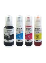 Epson 101 Multicolour Ink Bottle Set, 4 Pieces