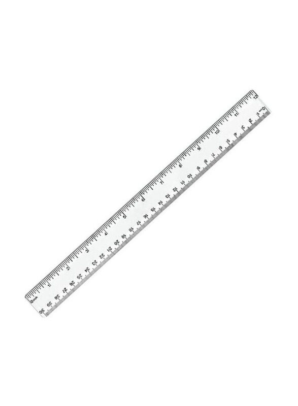 

Faber-Castell Regular Scale, 30cm, Clear