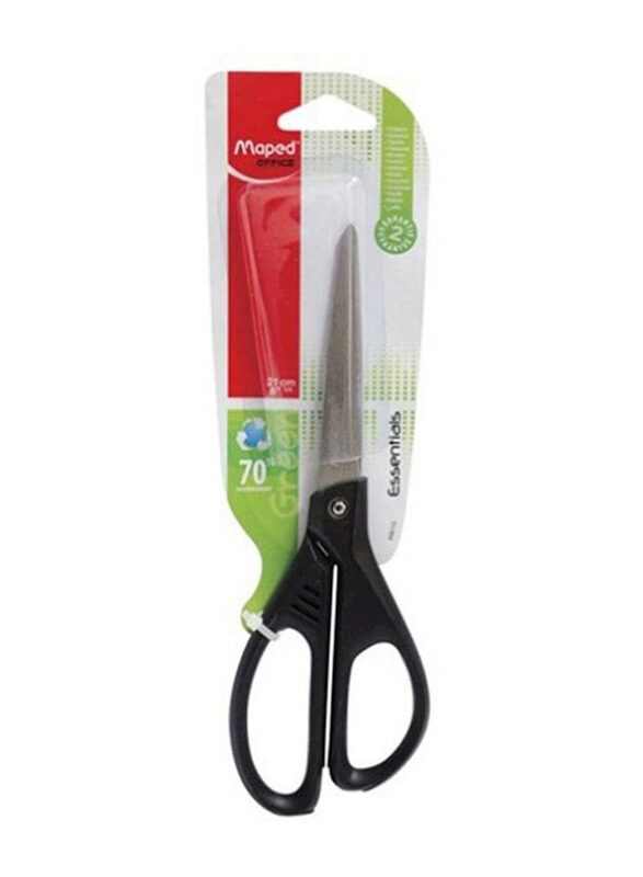 Maped Essential Office Scissor, Black/Silver