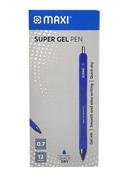 Maxi 12-Piece Gel Pen Set, Blue