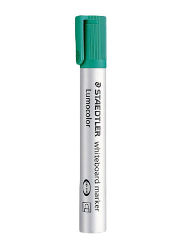 Staedtler Lumocolor Whiteboard Marker Pen, White/Green