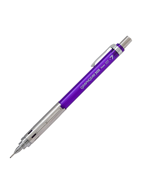 Pentel Graph Gear 300 Mechanical Pencil, 0.5mm, Violet