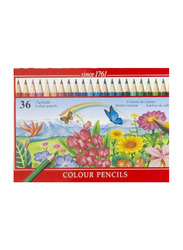 Faber-Castell Redline Color Pencil Set, 36 Pieces, Multicolour