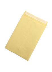 Paperline Peal and Seal Kraft Envelop, 85 GSM, A4 Size, 50 Pieces, Beige