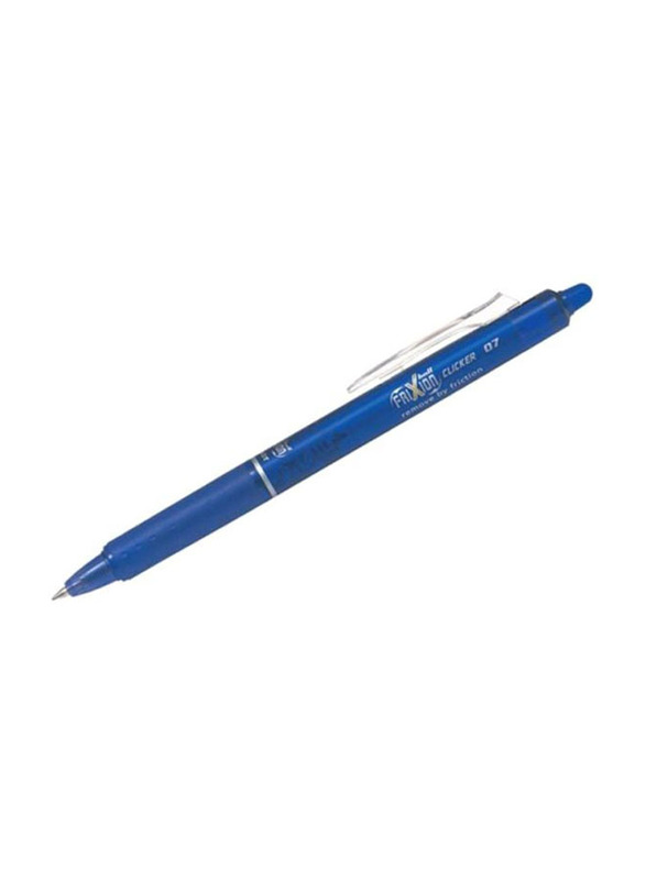 

Pilot Frixion Clicker Erasable Ballpoint Pen, 0.7mm, Blue