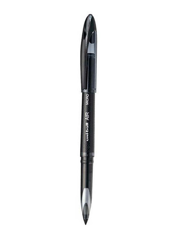 Uniball 12-Piece Air Micro Rollerball Pen Set, Black