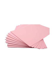 Terabyte Card Paper, 100 Sheets, 160 GSM, A5 Size, Pink