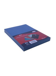 Deluxe A4 Binding Sheet Card, 100 Pieces, Blue