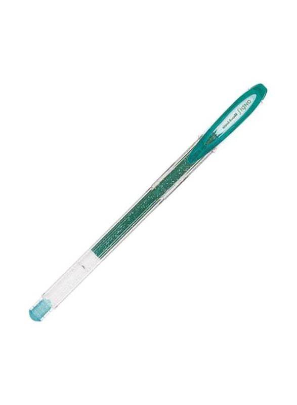 Uniball Signo Needle Rollerball Pen, 0.4mm, Green