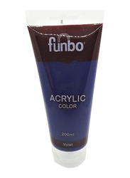 Funbo Acrylic Colour, 200ml, Violet