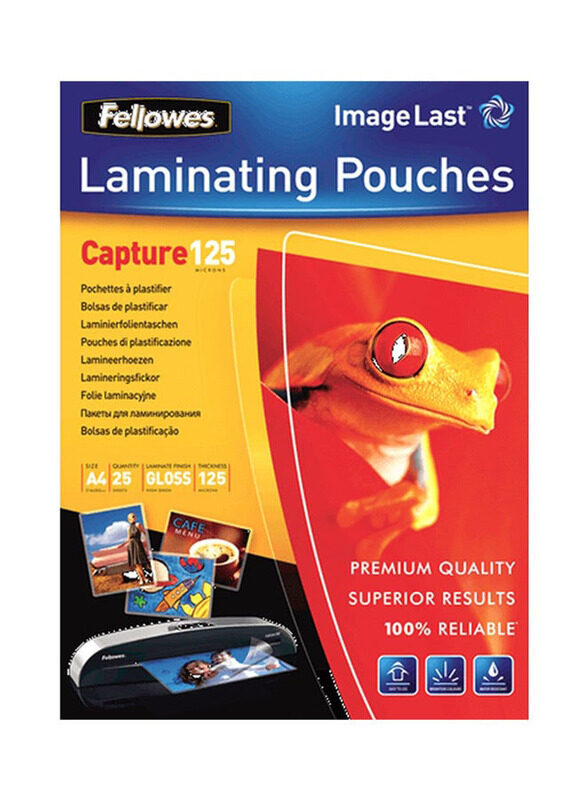 

Fellowes Laminating Pouches, 100 Pieces, White
