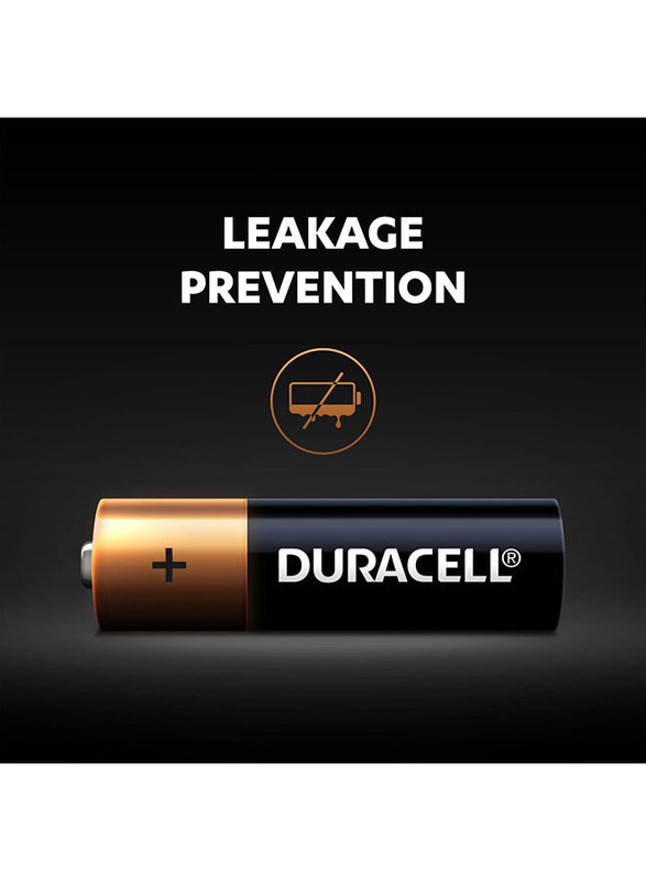 Duracell Superior Nylon Top Closure AA Alkaline Battery Set, 8 Pieces, Multicolour