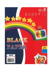 ATK Paper, 50 Pieces, Black