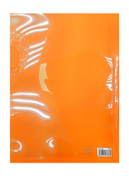 Costantino A4 Size Zipper File, 6 Pieces, Orange